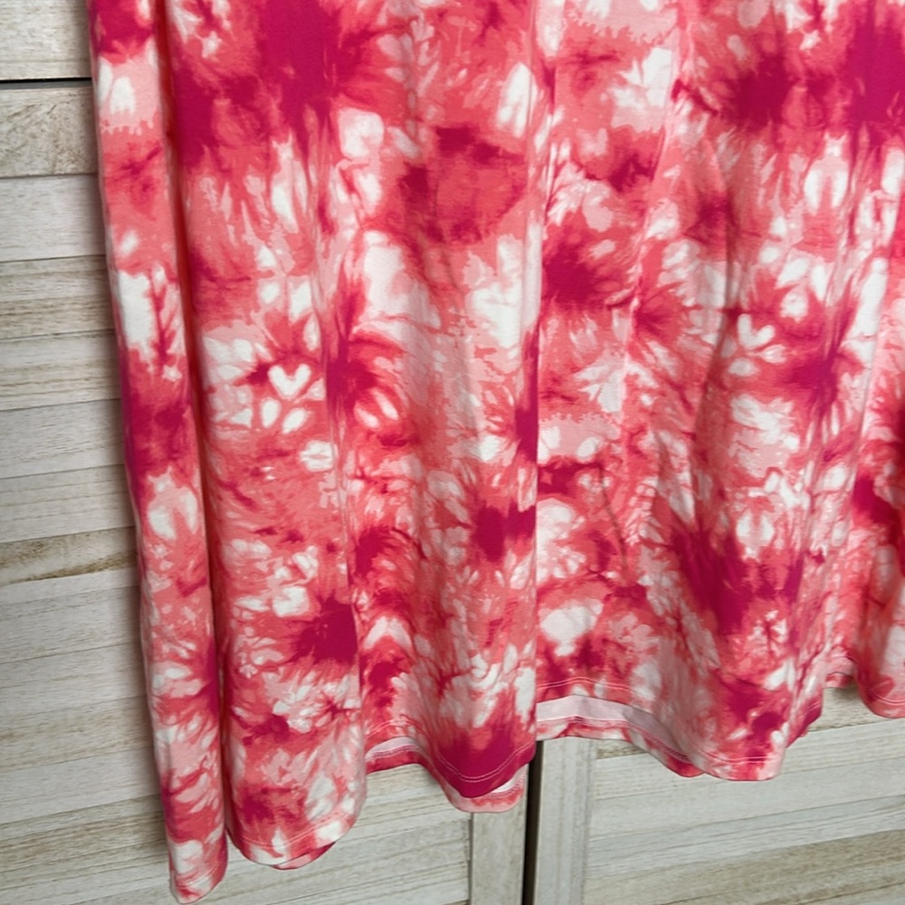 NWT Chico’s Star Tie Dye Dress in Cabaret Pink. Size 16 / XL - Picture 8 of 9